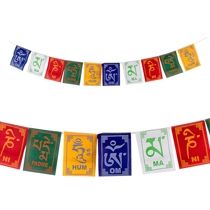 Tibet flags and buntings