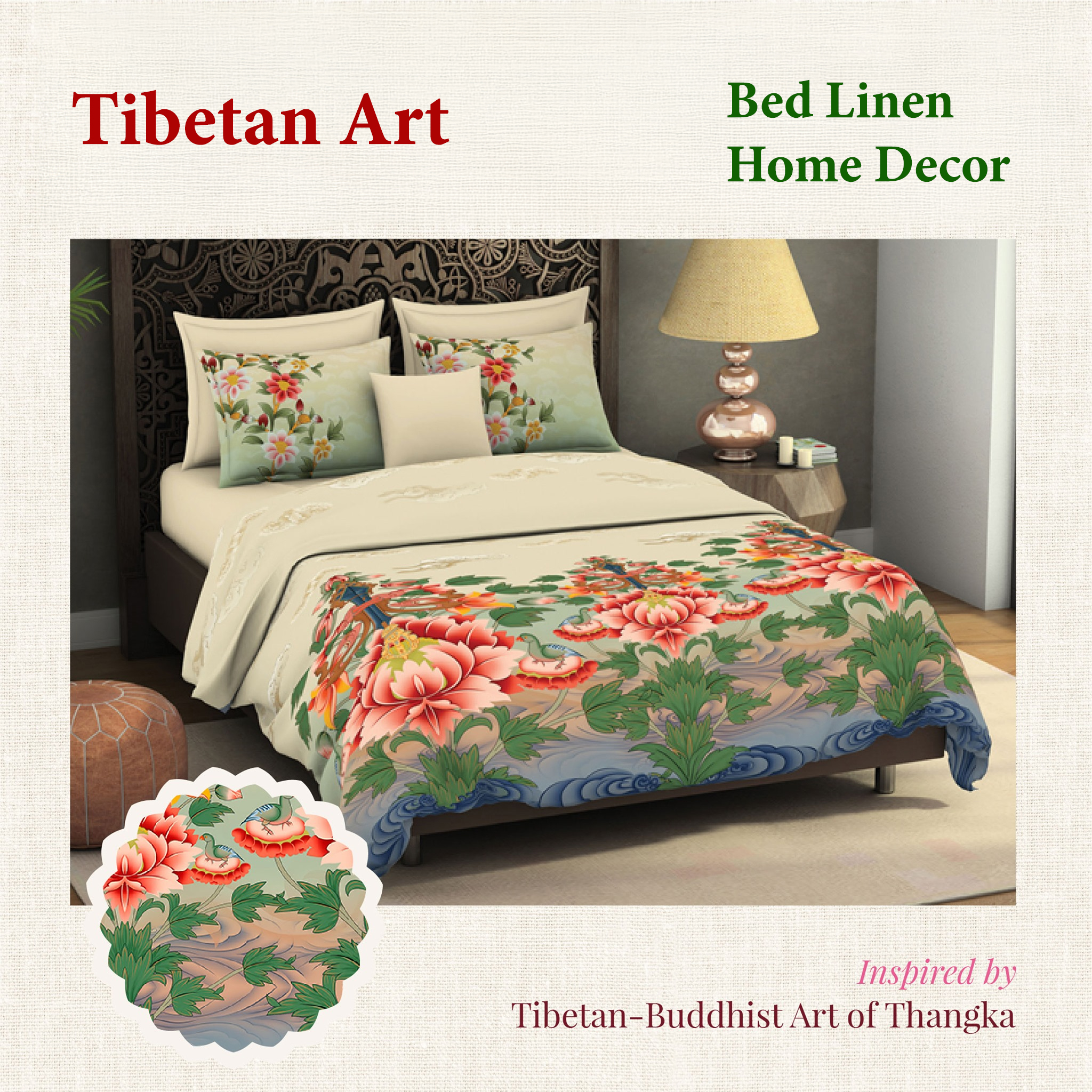 Tibetan Bed Linen