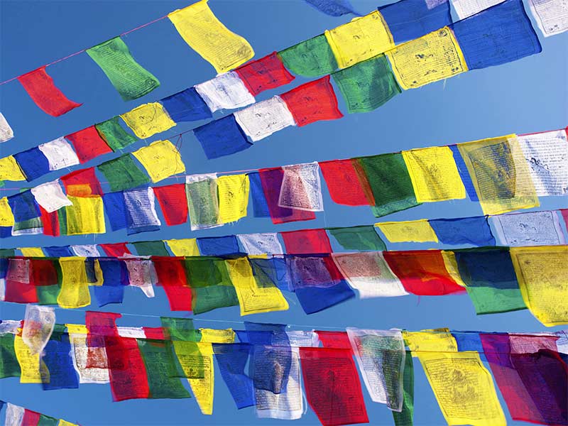 Tibet flags and buntings 5