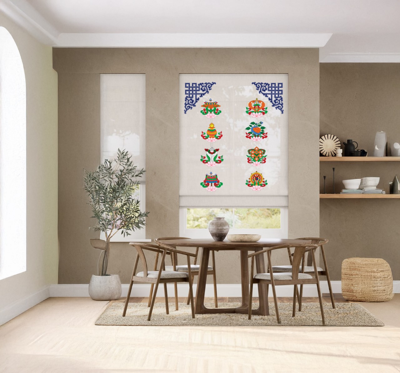 Tibetan Curtains with Different Design and Looks 1