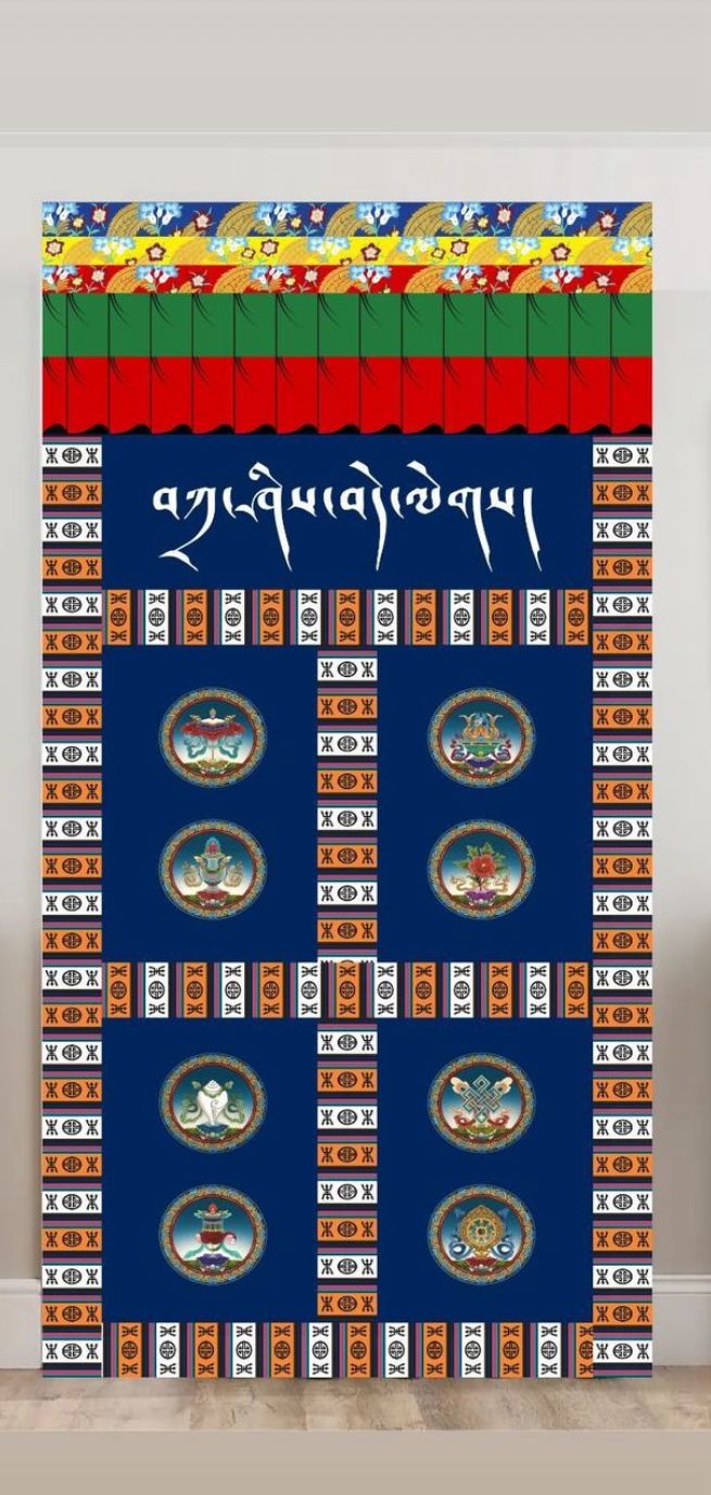 Tibetan Curtains with Different Design and Looks 15