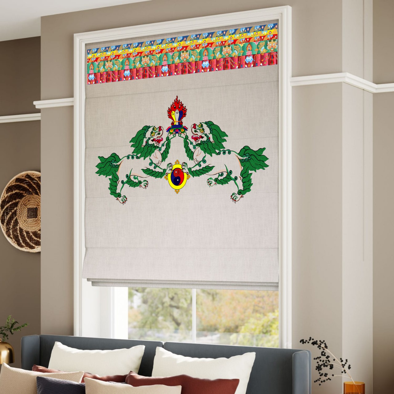 Tibetan Curtains with Different Design and Looks 3