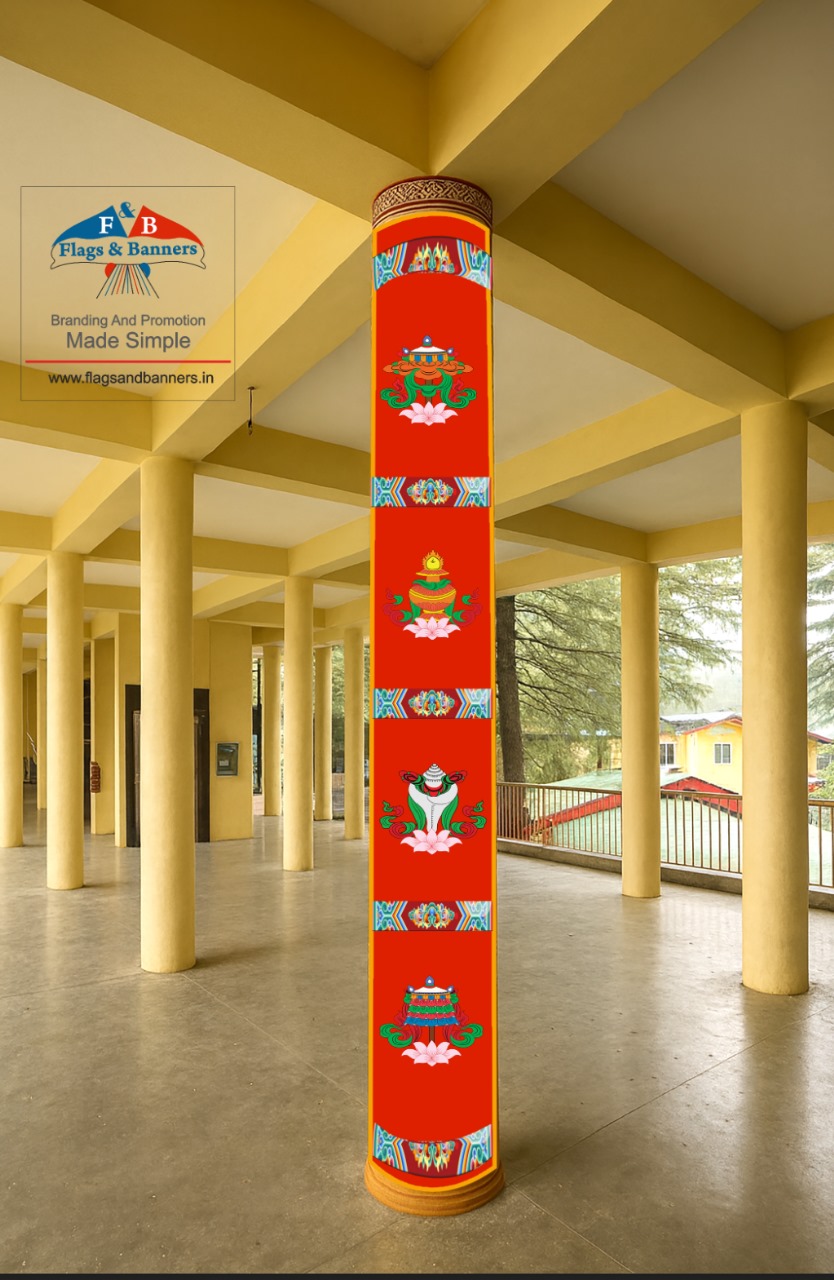 Tibetan Pillars of any design and ready to use 10