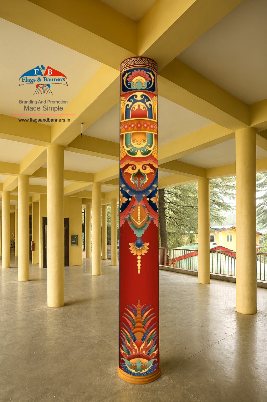 Tibetan Pillars of any design and ready to use 13