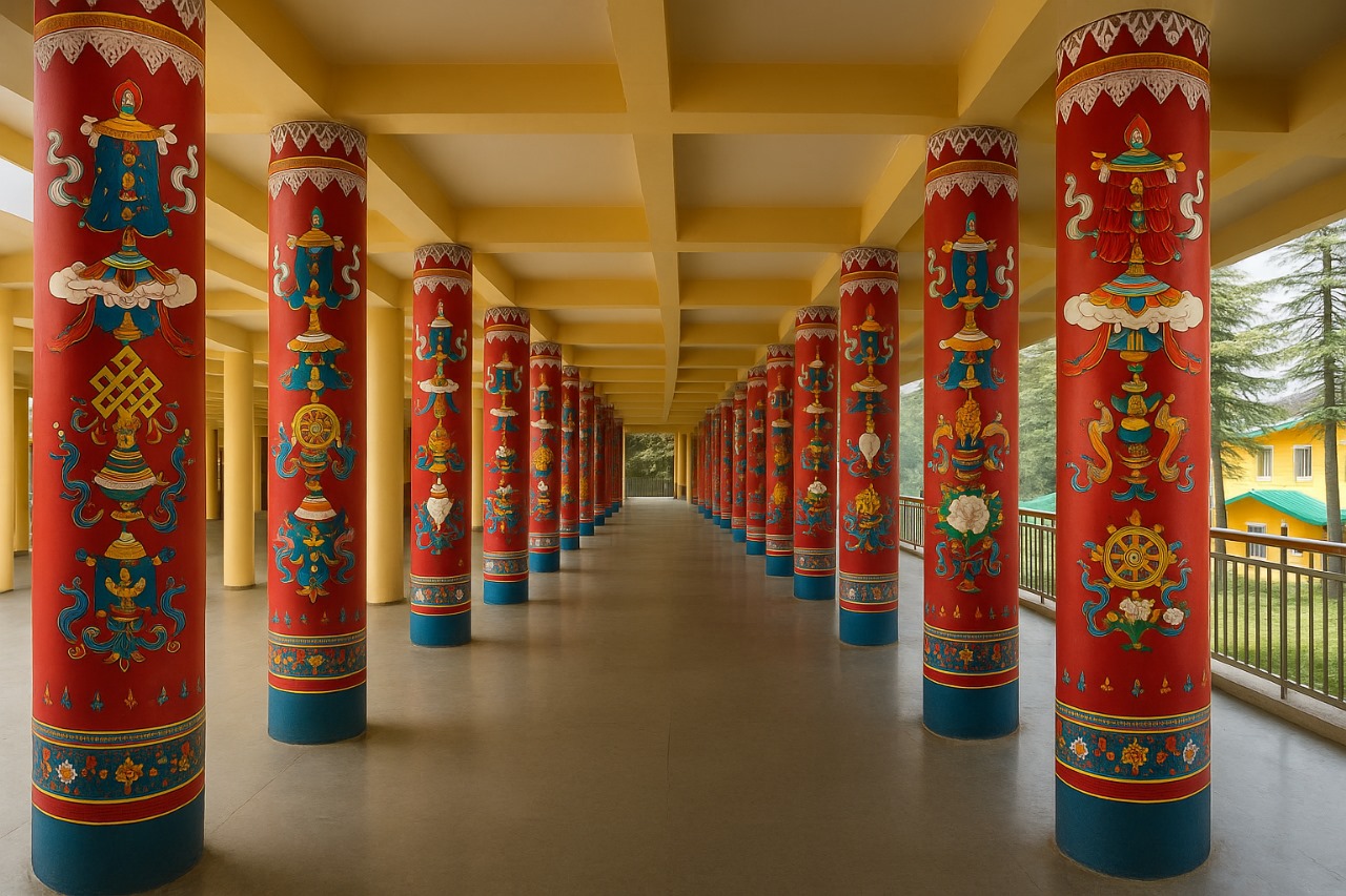 Tibetan Pillars of any design and ready to use 4