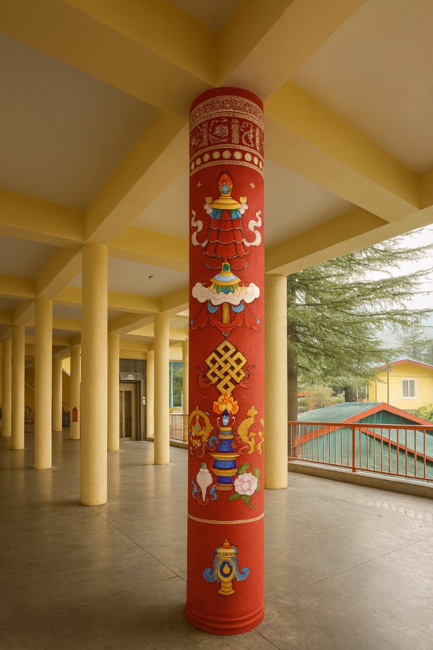 Tibetan Pillars of any design and ready to use 5