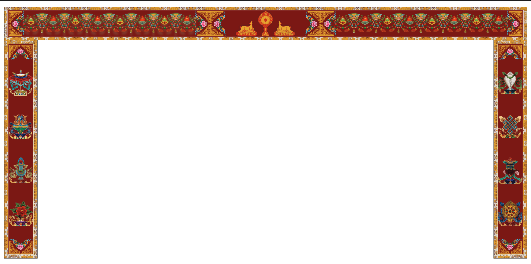 Tibetan Temple Gate 1
