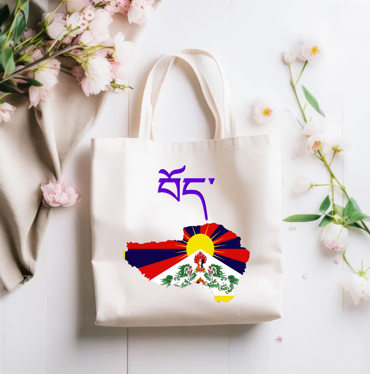 Tibetan Tote Bags 12