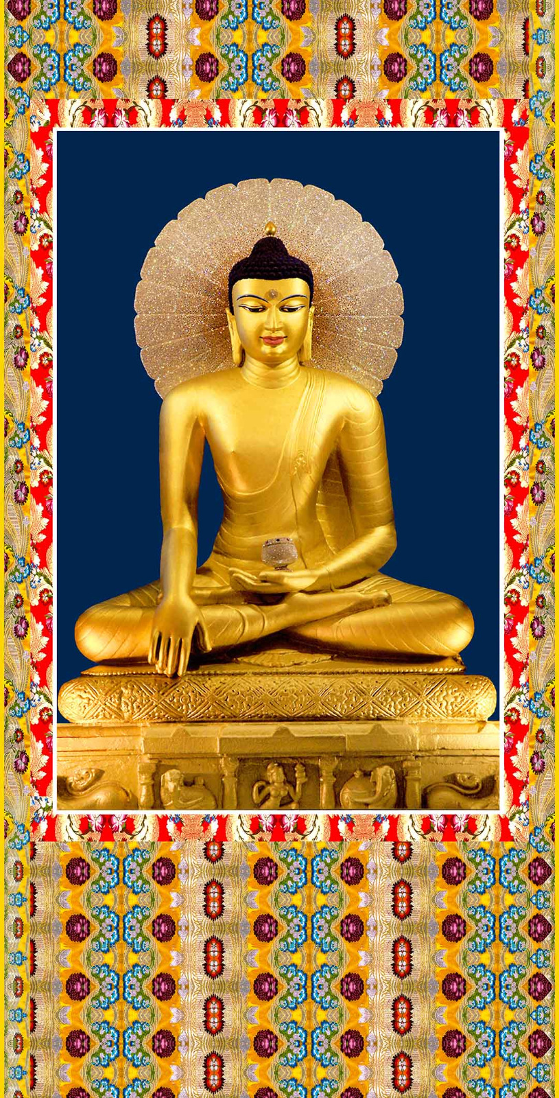 Tibetan Wall Hanging Thangka Buddha Ji 3