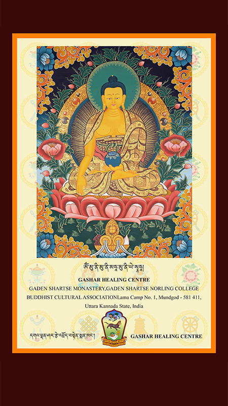 Tibetan Wall Hanging Thangka Buddha Ji 8